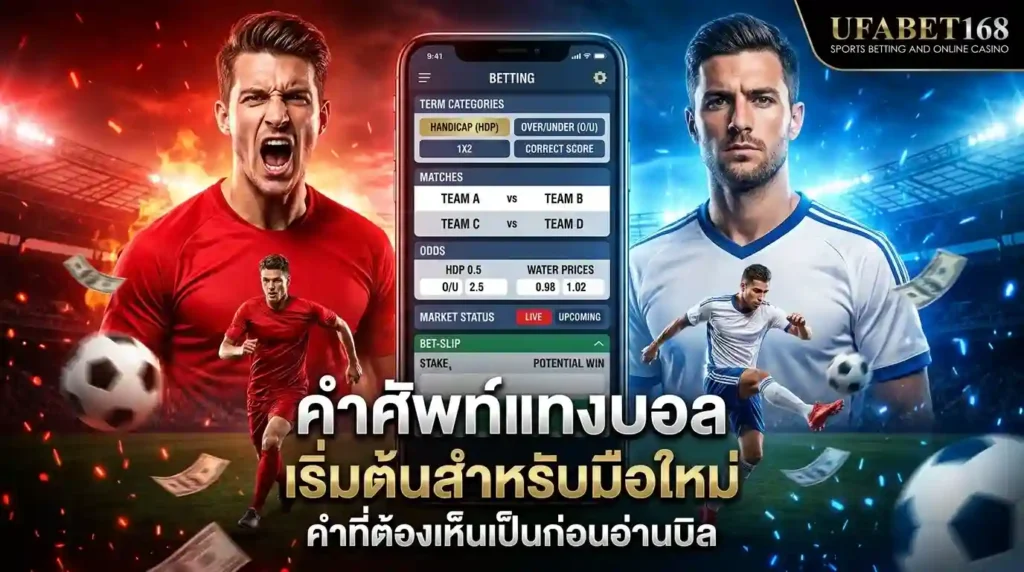 ศัพท์แทงบอล