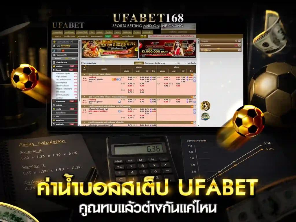 ค่าน้ำบอลสเต็ป UFABET