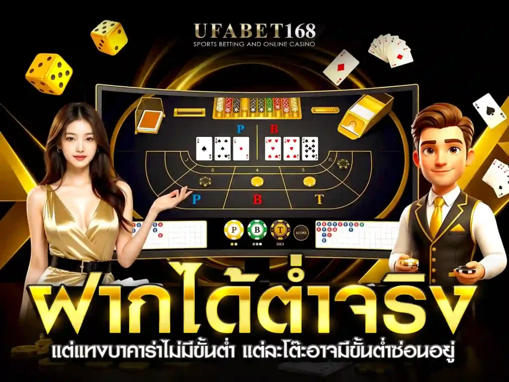 บาคาร่าถอนไม่มีขั้นต่ำ