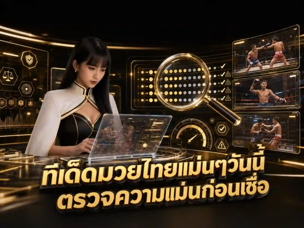 ทีเด็ดมวยไทยแม่นๆ