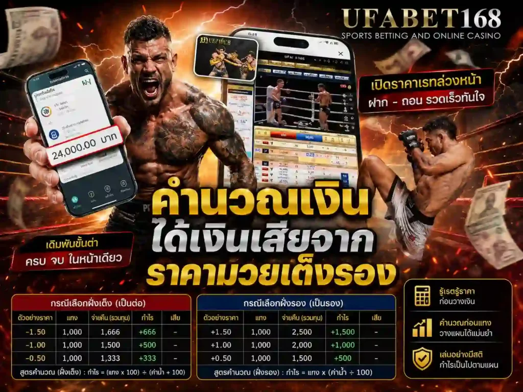 ราคาต่อรองมวย