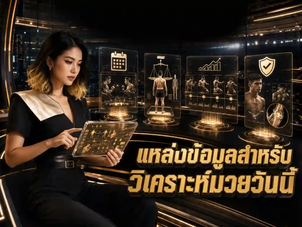 วิเคราะห์มวยวันนี้